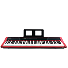 V-TONE BL-190 pianino cyfrowe przenośne ważone klawisze klawiatura młoteczkowa USB-B MIDI AUX Bluetooth 3x wyjście słuchawkowe pulpit do nut pedał sustain