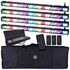 LIGHT4ME BASIC LIGHT BAR LED 16 RGB IR listwa belka oświetleniowa BK x4 + pokrowiec