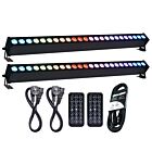 LIGHT4ME PIXEL BAR 24x3W MKIII IR listwa LED pilot x2 + przewód DMX