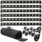 LIGHT4ME PIXEL BAR 12 WW LED belka listwa warm white 12x3W ciepły biały- zestaw 6 sztuk + pokrowiec + przewody DMX