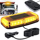DH LIGHT LBK1 stroboskop pomarańczowy LED kogut lampa ostrzegawcza na magnesy 12-24V 48x0,5W LED SMD 3030