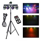 LIGHT4ME T-BAR LED PAR DERBY LASER disco lighting multieffect set