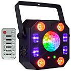 LIGHT4ME TURBO FLOWER disco effect LED PAR UV ball laser strobe