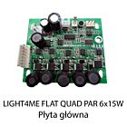 Z. LIGHT4ME FLAT QUAD PAR 6x15W PŁYTA GŁÓWNA