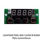Z. LIGHT4ME PIXEL BAR 12x4W IR RGBW PŁYTA WYŚWIETL