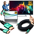 DNA HDMI 8K 2.1V przewód kabel 4K 144 Hz UHD 3D eARC 10 metrów pozłacane końcówki długi mocny solidny