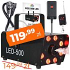 LIGHT4ME FOG 500 LED wytwornica dymu mgły na pilota
