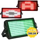 LIGHT4ME STROBE PANEL 1000 stroboskop oświetlenie sceniczne oświetlacz LED 672x0,2W RGB SMD5050 + 336x0,5W CW SMD2835