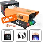 LIGHT4ME FOGIC 400W LED generator wytwornica dymu mgły efekt świetlny RGB pilot bezprzewodowy kontroler przewodowy uchwyt montażowy