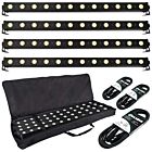 LIGHT4ME PIXEL BAR 12 WW LED belka listwa warm white 12x3W ciepły biały- zestaw 4 sztuki + pokrowiec + przewody DMX