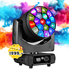 LIGHT4ME GALAXY MKII głowica ruchoma LED wash oświetlenie sceniczne 19x15W LED RGBW