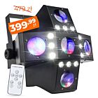 LIGHT4ME BEAMSTORM efekt świetlny LED RGBA-W dynamiczne oświetlenie na imprezę pilot