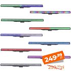 LIGHT4ME LED WALL 363 listwa oświetleniowa DMX dekoracja światłem 36x3W RGB SMD 3535 wypukłe soczewki uchwyt montażowy
