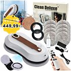 DH Line CLEAN DELUXE elektryczna automatyczna myjka do okien szyb lustra inteligentny robot pilot Bluetooth zestaw 72W 2800 Pa 650 mAh