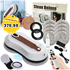 DH Line CLEAN DELUXE elektryczna automatyczna myjka do okien szyb lustra inteligentny robot pilot Bluetooth zestaw 72W 2800 Pa 650 mAh