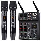 DNA MIXMIC 2 audio mixer USB Bluetooth + 2x wireless microphone set