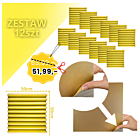 DNA AM4 YL panel akustyczny zestaw 12 szt. żółty samoprzylepna pianka mata wygłuszająca redukcja echa pogłosu