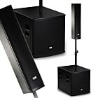 DNA BSX15 zestaw nagłośnieniowy aktywny system słupkowy 450W RMS Bluetooth TWS odtwarzacz MP3 DSP EQ