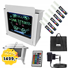 DNA DJ BOOTH WH stół stanowisko DJ podświetlana tablica LED RGB pilot długopisy pokrowiec