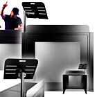 DNA DJB 2 stół mobilne stanowisko DJ stal składane do 100 kg nadstawka frontowa statyw pod laptopa uchwyt na słuchawki uchwyt na kubek torba transportowa przepusty kablowe