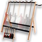 DNA GS5 statyw gitarowy stojak na 5 gitar wielostanowiskowy drewno bukowe składany wolnostojący 70 cm do 30 kg