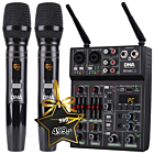 DNA MIXMIC 2 mikser audio USB Bluetooth + 2x mikrofon bezprzewodowy zestaw
