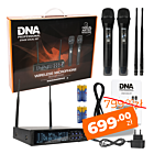DNA STAGE VOCAL SET mikrofon bezprzewodowy doręczny podwójny zestaw 2x nadajnik