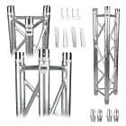 DNA T3 100 kratownica sceniczna trawers na oświetlenie aluminiowa trójkątna srebrna 50x2 mm 1 m