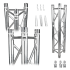DNA T3 100 kratownica sceniczna trawers na oświetlenie aluminiowa trójkątna srebrna 50x2 mm 1 m