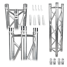 DNA T3 150 kratownica sceniczna trawers na oświetlenie aluminiowa trójkątna srebrna 50x2 mm 1,5 m