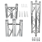 DNA T3 200 kratownica sceniczna trawers na oświetlenie aluminiowa trójkątna srebrna 50x2 mm 2 m