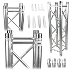 DNA T4 100 kratownica sceniczna trawers na oświetlenie aluminiowa kwadratowa srebrna 50x2 mm 1 m