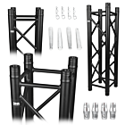 DNA TB4 100 kratownica sceniczna trawers na oświetlenie aluminiowa kwadratowa czarna 50x2 mm 1 m