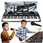 MQ 6115L KEYBOARD edukacyjny podświetlane klawisze organy dla dzieci do nauki gry mikrofon