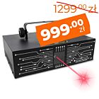 EVOLIGHTS LASER 3W RGB profesjonalne estradowe oświetlenie laserowe