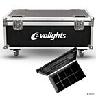 EVOLIGHTS GLACIER 18 CASE 8IN1 skrzynia transportowa na 8 reflektorów scenicznych 4 kółka mechanizm blokady