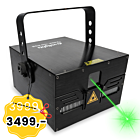 EVOLIGHTS LASER 10W RGB profesjonalne sceniczne oświetlenie laserowe 