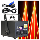 EVOLIGHTS LASER 10W RGB V2 sceniczne profesjonalne oświetlenie laserowe projektor DMX ILDA 2 kluczyki bezpieczeństwa uchwyt montażowy