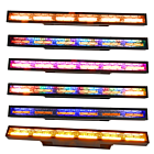 EVOLIGHTS LUMEN PIX HALO BAR listwa oświetleniowa retro LED ciepła biel efekt tła oświetlenie sceniczne vintage dekoracja światłem 6x50 WW + 440x0,2W RGB