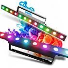 EVOLIGHTS PIXEL BAR 12x4W RGBA listwa oświetleniowa oświetlenie dekoracyjne LED DMX Pixel Control uchwyt montażowy