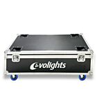 EVOLIGHTS VORTEX CASE 2IN1 skrzynia transportowa na 2 efekty oświetleniowe akcesoria 4 kółka mechanizm blokady