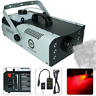LIGHT4ME FM 1500 LED generator wytwornica dymu mgły efekt świetlny 6x1W RGB pilot bezprzewodowy kontroler przewodowy uchwyt montażowy