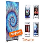 LIGHT4ME LED POSTER 1 ekran LED wyświetlacz wewnętrzny zdalnie sterowany P2.5 256x768 PC USB Wi-Fi Android HDMI case zestaw