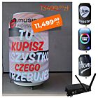 LIGHT4ME LED CAN ekran LED wyświetlacz wewnętrzny reklama puszka P2 1920x1080 zdalna kontrola PC USB Wi-Fi Android