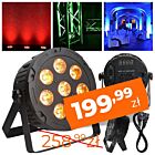 LIGHT4ME PENTA PAR 8x12W MKII RGBWA LED slim