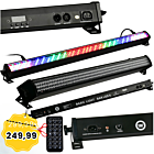 LIGHT4ME BASIC LIGHT BAR LED 8 RGB MKII listwa belka czarna BK + pilot IR