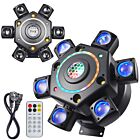 LIGHT4ME COSMOS 2 ruchomy multiefekt świetlny 7w1 LED DMX beam kaleido/gobo ring biały/złoty stroboskop 6x10W RGBW + 6x3W RGBW LED + 23x0,2W RGB + 2x10W W + 2x10W A + laser czerwony 50 mW + laser zielony 50 mW pilot bezprzewodowy uchwyt montażowy