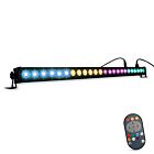 LIGHT4ME DECO BAR 24 RGBA IR listwa oświetleniowa belka LED oświetlenie sceniczne pilot POWYSTAWOWY