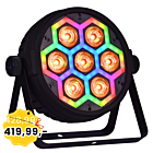 LIGHT4ME FRAME PAR 7x12 LED RGBW reflektor efekt