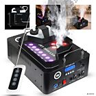 LIGHT4ME JET 3000 LED wytwornica dymu pionowego 3000W DMX 21x10W RGBW LED pilot bezprzewodowy wyrzut 8 m uchwyty montażowe